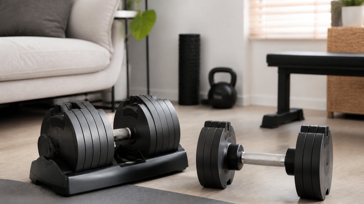 Adjustable Dumbbells for Home Fitness: Benefits & Setup