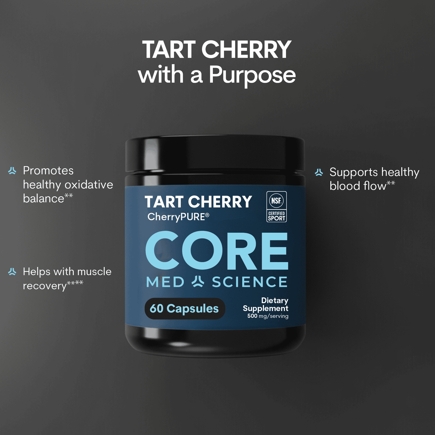 Tart Cherry: Bottle (60 Count)