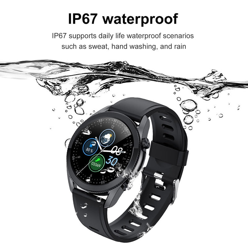 Bluetooth Waterproof Sports Fitness Smartwatch for Android iOS Men and Women