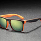 New Popular Mirror Polarized Sunglasses In Trend For Men An Woman With  Ultralight Glasses Frame Square Sport Sunglasses With  UV400 Protection