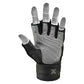 Mrx Men's Weight Lifting Pro Leather Gloves 18 Inches Long Wrist Strap