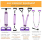 Multifunction Fitness Pedal Exerciser Sit-up Exercise Band Elastic Pull Rope Equipment Tummy Bodybuilding Tension Rope Antibreak