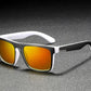 New Popular Mirror Polarized Sunglasses In Trend For Men An Woman With  Ultralight Glasses Frame Square Sport Sunglasses With  UV400 Protection