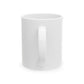 Fitness Barbell Ceramic Mug — Pure Fitness Logo Coffee Cup (11oz, 15oz)