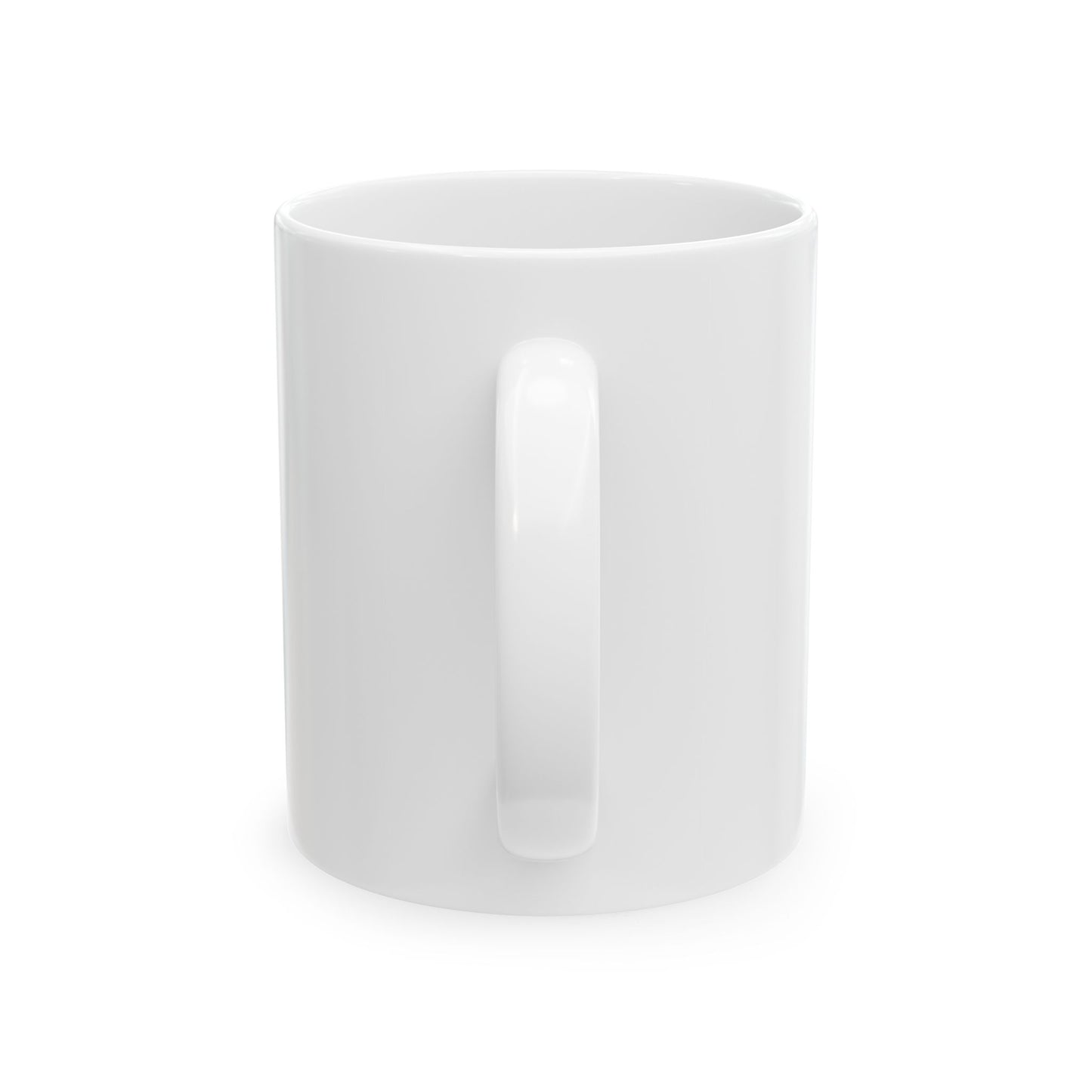 Fitness Barbell Ceramic Mug — Pure Fitness Logo Coffee Cup (11oz, 15oz)