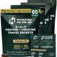 Whey Protein Isolate with Creatine | Single-Serve Packets