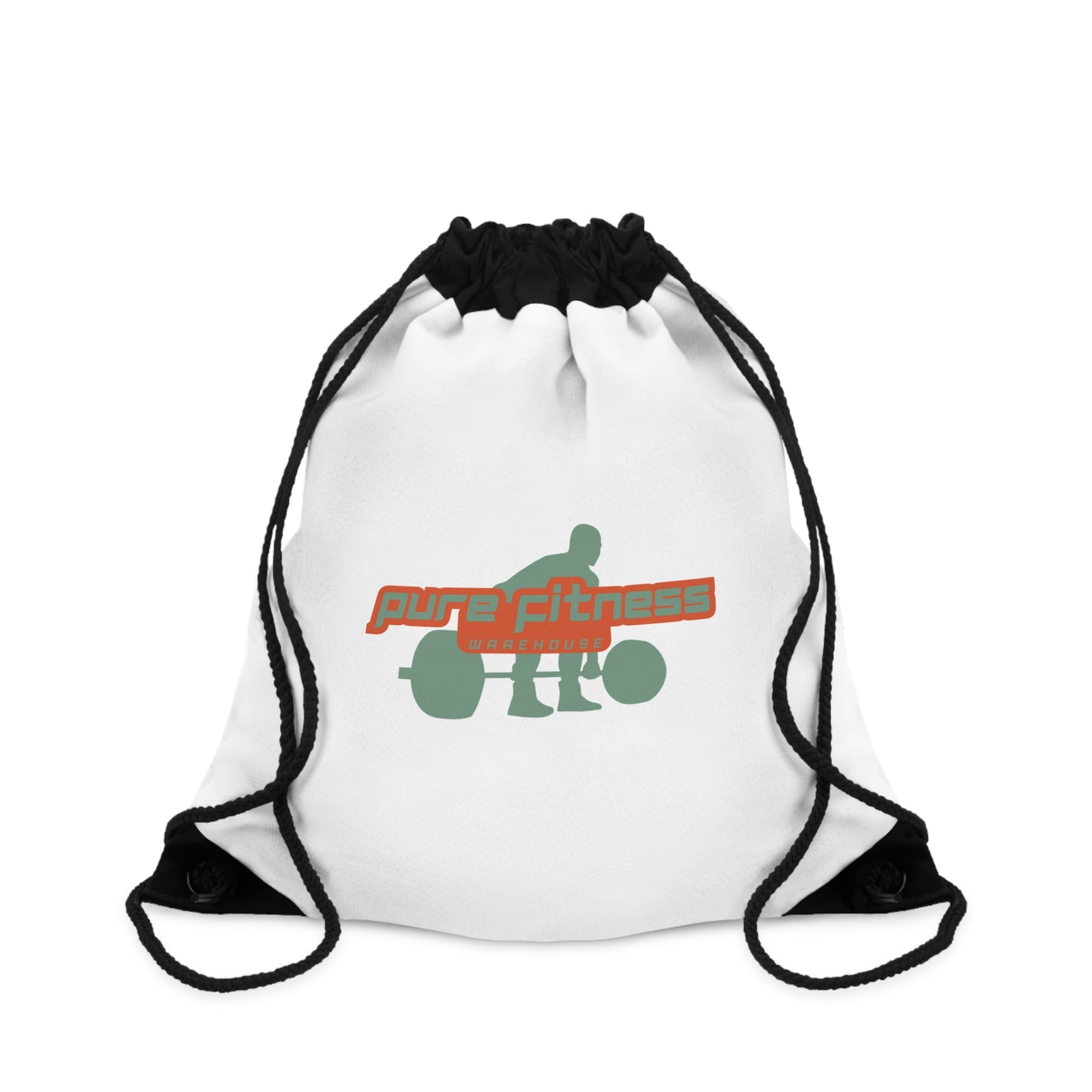 Fitness Drawstring Bag — Pure Fitness Weightlifting Gym Sack