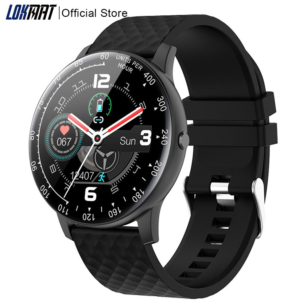 Smart Watch Fitness Tracker with Heart Rate and Blood Pressure Monitor