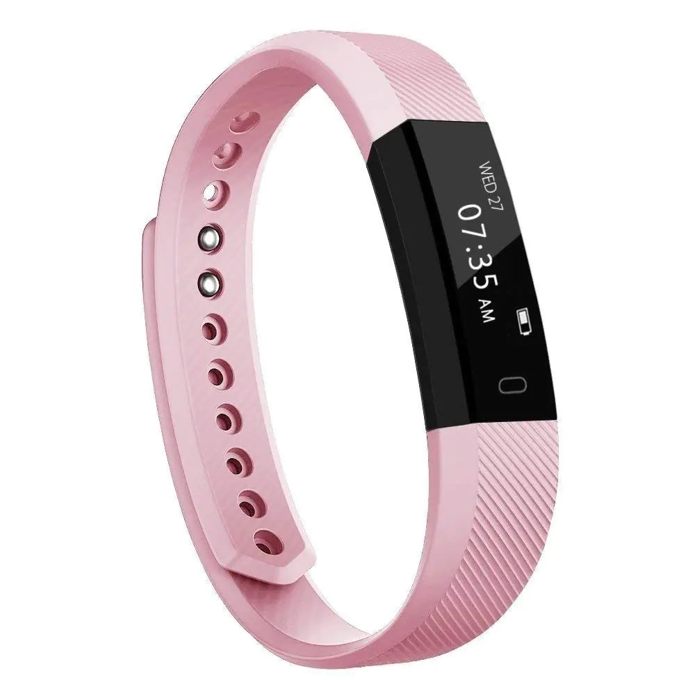 Slim Activity Tracker Smart Watch with Free Extra Band Included
