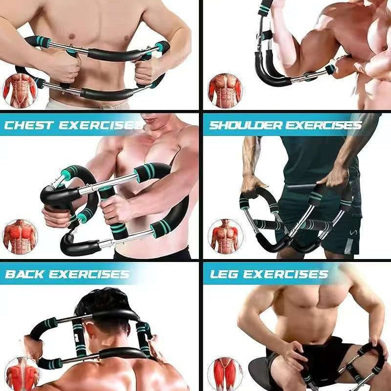 Multi-Functional Adjustable Arm and Chest Strength Training Fitness Equipment
