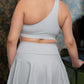 GRAVITY rise asymmetrical sports bra