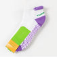 Women Fitness Professional Non-Slip Sports Socks Yoga Socks Silicone Massage Socks Cotton Pilates Socks with Grip Exercise Gym