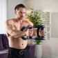 Adjustable Spring Twister Arm Exerciser: Strengthen forearms, triceps & chest. Portable home fitness gear.