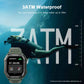 Rugged Smart Watch for Outdoor Sports and Fitness Tracking