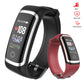 Lerbyee Fitness Tracker M4 Waterproof IP67 Blood Pressure Smart Bracelet Bluetooth Call Reminder Sport Wristband for iOS Android