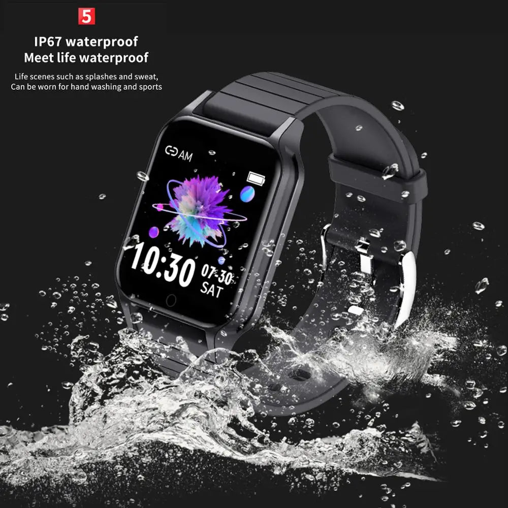 T96 Smart Watch with Body Temperature and Fitness Tracking Features