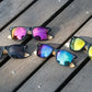 Ralferty Retro Wood Sunglasses Men Bamboo Sunglass Women Brand Sport Goggle Mirror UV400 Sun Glasses Male Shades lunette oculos