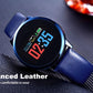 New Q8 LED Bluetooth Smart Watch With Stainless Steel Waterproof Breacelet Wearable Device Smartwatch Style for Men and Women With Fitness Tracker