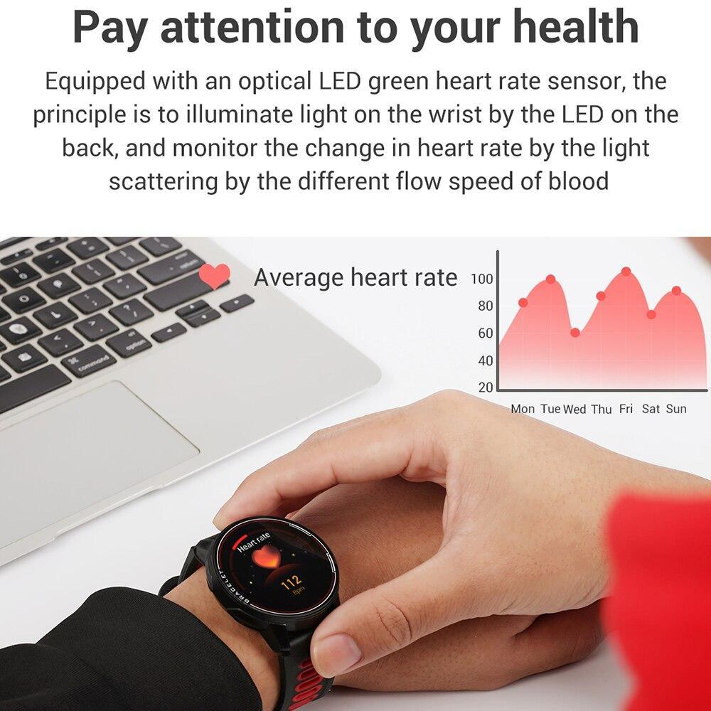 Professional IP68 Waterproof Bluetooth Smart Watch for Men and Women