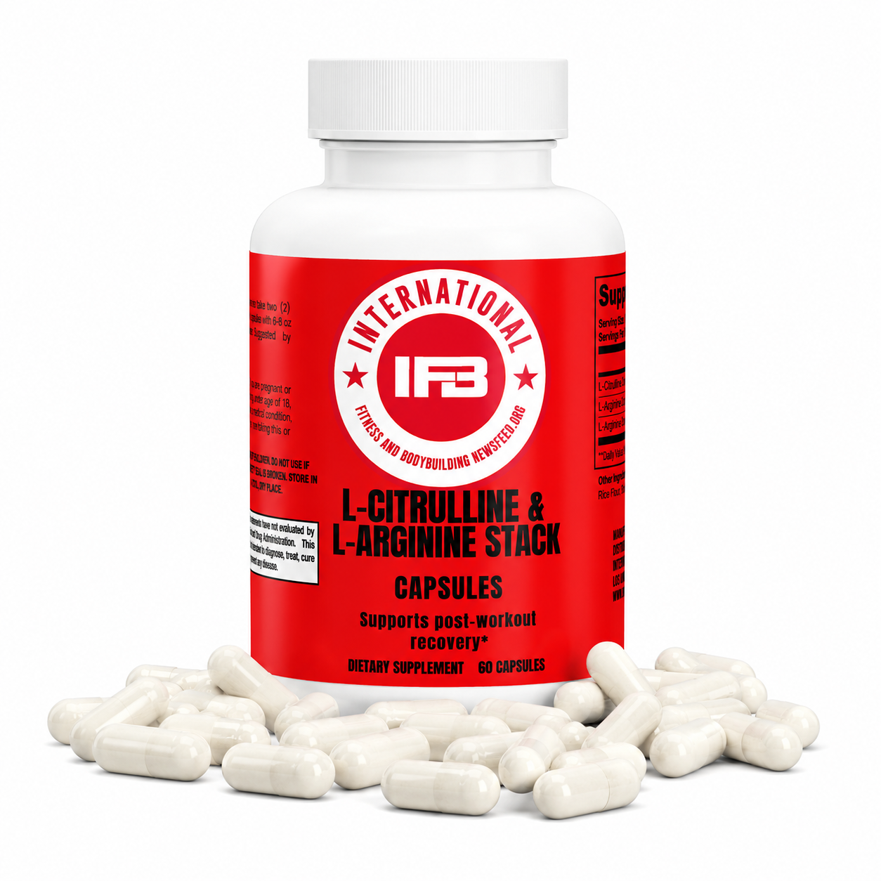 L-CITRULLINE & L-ARGININE STACK