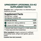 Liposomal Vitamin D3 5000IU K2 MK7 100 mcg