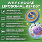 Liposomal Vitamin D3 5000IU K2 MK7 100 mcg