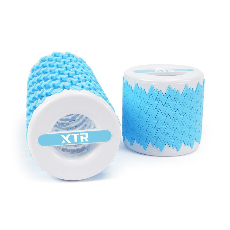Adjustable Yoga Foam Roller | Telescopic Muscle Massage Roller for Home Fitness