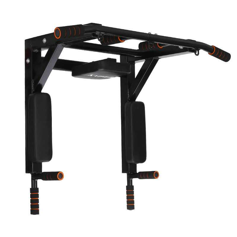 Wall Mounted Pull-Up and Sandbag Rack Fitness Training Equipment