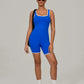 Women's Sports Jumpsuit Yoga Fitness Combination Lift Buttocks Bare Back High Elasticity Gym Sexy Sports Jumpsuit Gym Romper