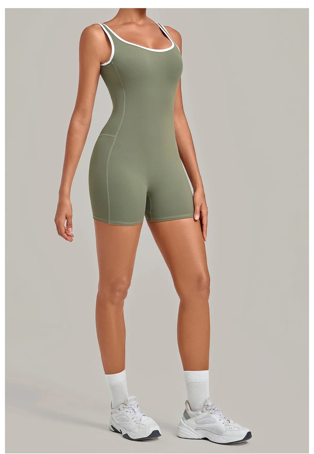 Color Blocking Brushed Yoga Jumpsuit Women Hollow Out Backless Tight Sport One Piece Suit Gym Running Exercise Fitness Bodysuits
