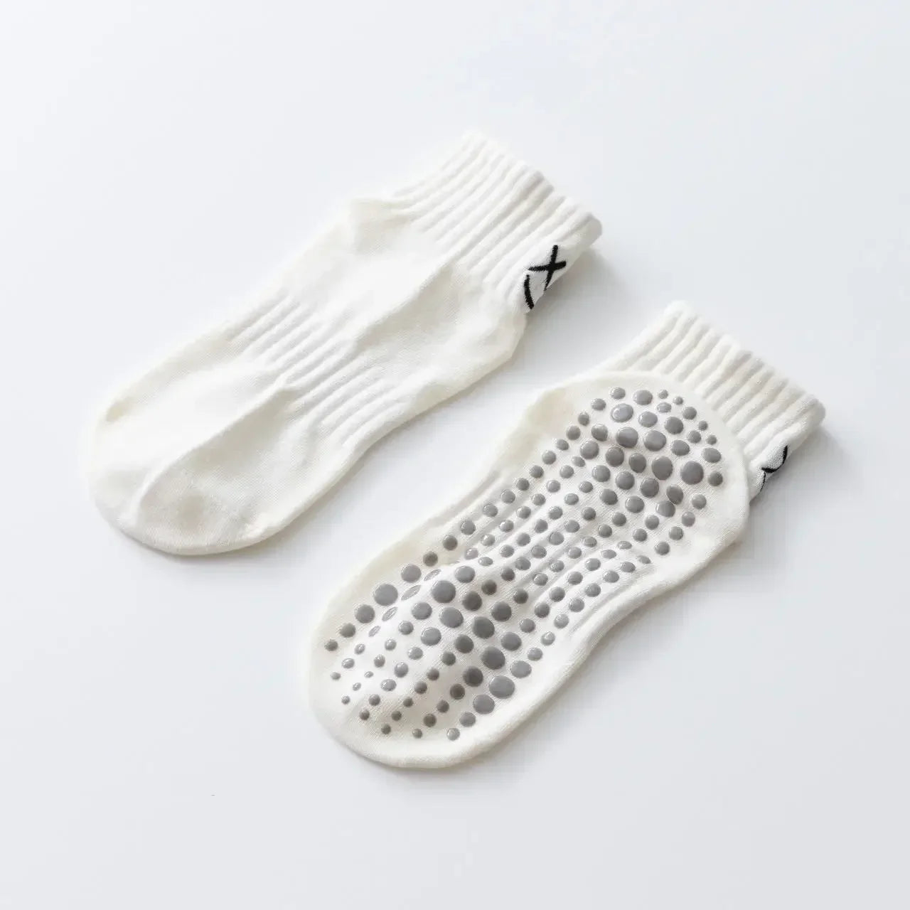 Simple Non-slip Breathable Yoga Socks Women Pilates Socks  Indoor Dance Fitness Gymnastics Professional Training Sports Socks