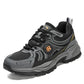 Men's Leather Mesh Running Shoes