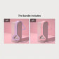 One Piece of 8-Shaped Proflex Yoga Resistance Band - High-Quality Elastic Fitness Stretching Rope Designed for Back Stretching,