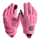 Vintage Real Leather Breathable Touch Screen Gloves