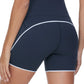 Women's High-Waisted Running & Yoga Dolphin Shorts