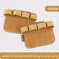 Leather Weight Lifting Training Gloves | Palm Protection for Gym Workouts