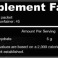 Creatine Monohydrate (45 Single-Serve Stick Packs)