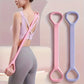 One Piece of 8-Shaped Proflex Yoga Resistance Band - High-Quality Elastic Fitness Stretching Rope Designed for Back Stretching,