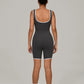 Women's Sports Jumpsuit Yoga Fitness Combination Lift Buttocks Bare Back High Elasticity Gym Sexy Sports Jumpsuit Gym Romper