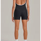 Color Blocking Brushed Yoga Jumpsuit Women Hollow Out Backless Tight Sport One Piece Suit Gym Running Exercise Fitness Bodysuits