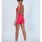Sexy Fitness Yoga Jumpsuit Women Hollow V Neck Tight Backless Sports One Piece Suits Quick Drying Sleeveless Scrunch Romper