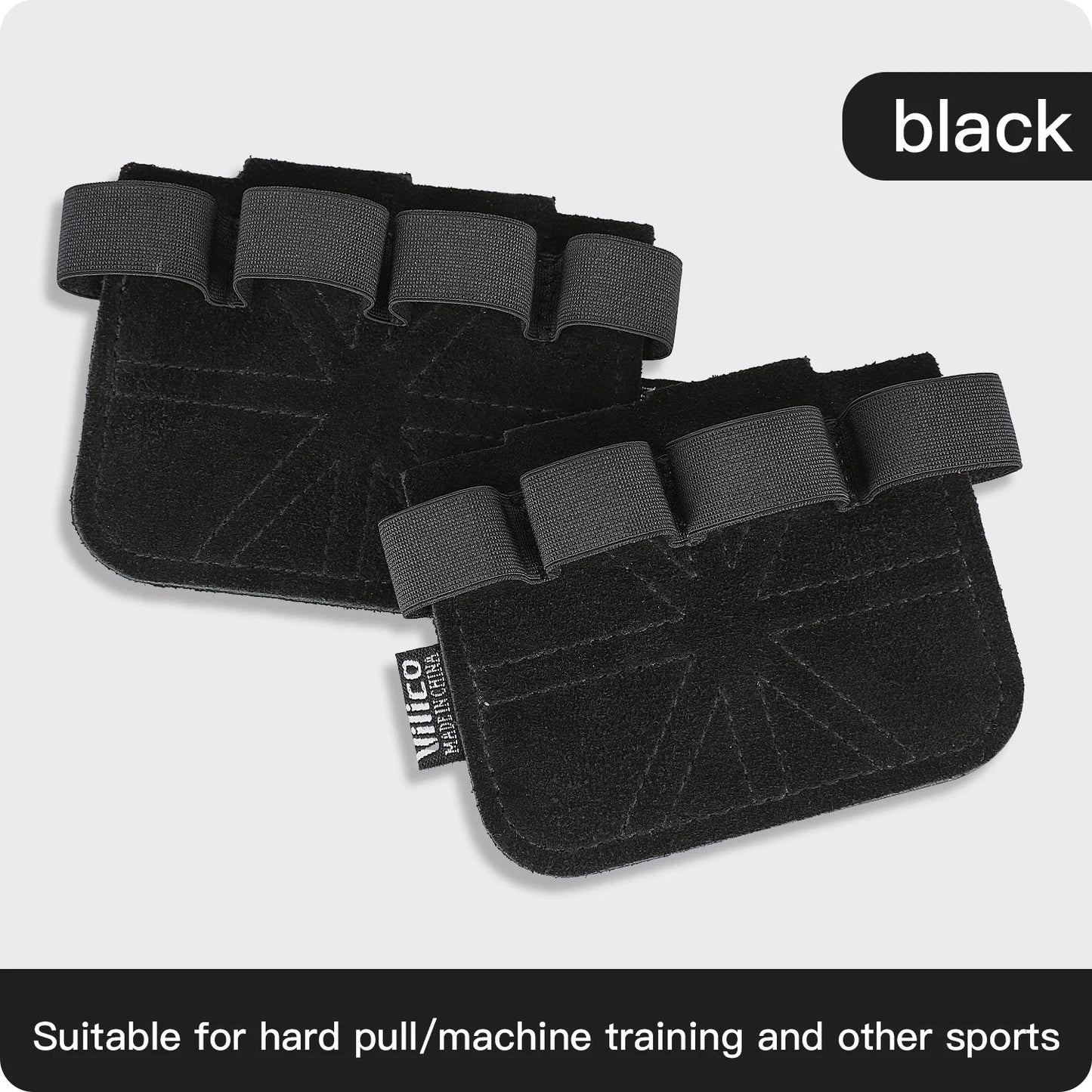 Leather Weight Lifting Training Gloves | Palm Protection for Gym Workouts