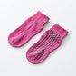 Simple Non-slip Breathable Yoga Socks Women Pilates Socks  Indoor Dance Fitness Gymnastics Professional Training Sports Socks