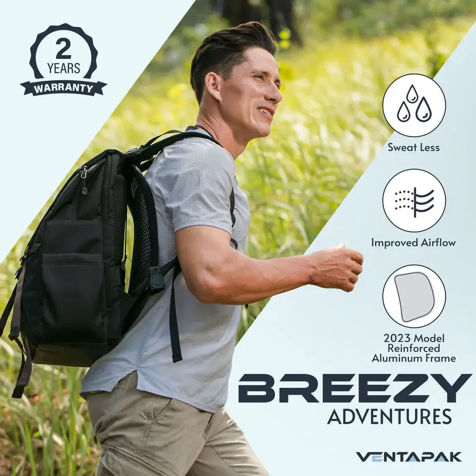 VentaPak - Backpack Comfort Accessory   Lightweight <12 OZ