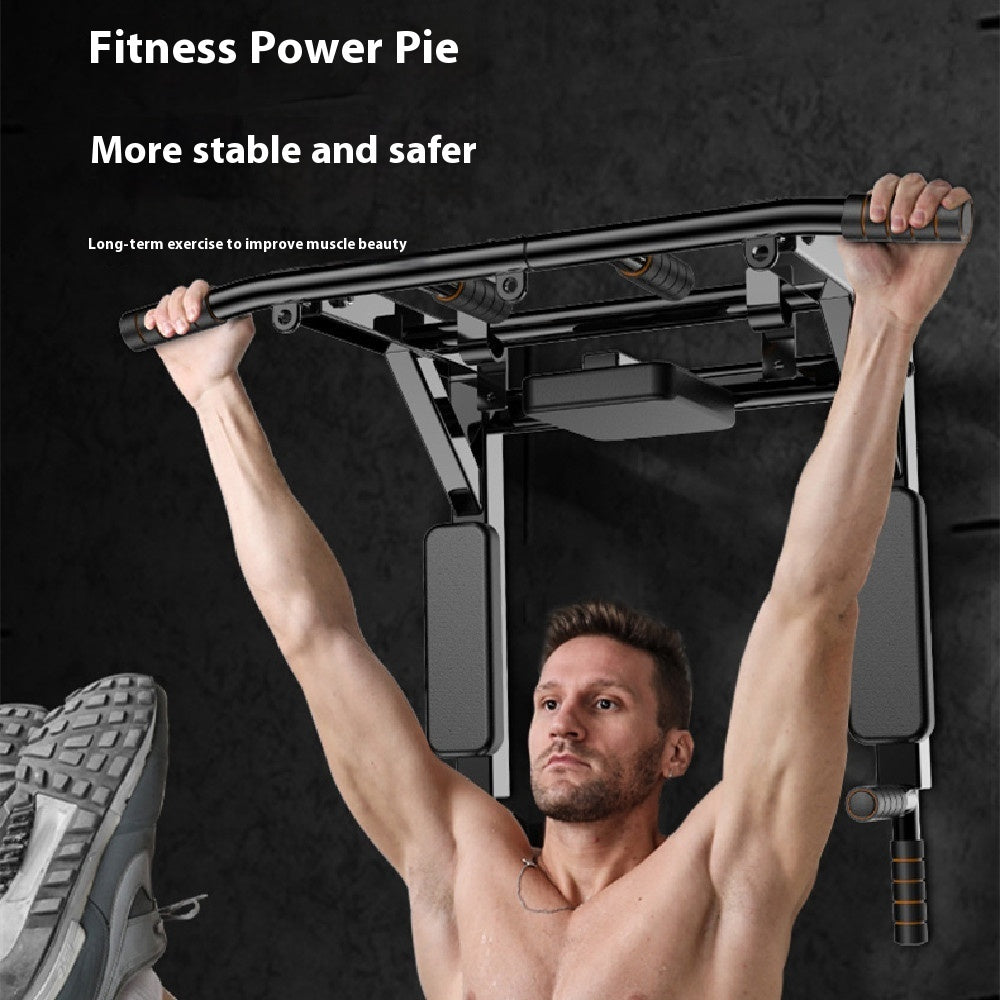Wall Mounted Pull-Up and Sandbag Rack Fitness Training Equipment