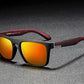 New Popular Mirror Polarized Sunglasses In Trend For Men An Woman With  Ultralight Glasses Frame Square Sport Sunglasses With  UV400 Protection