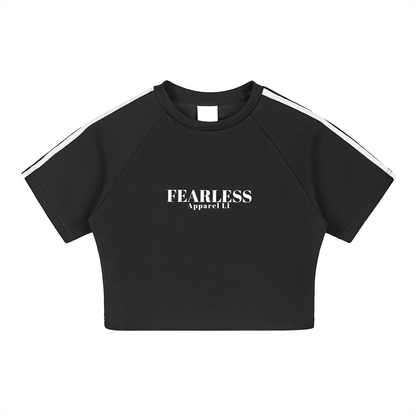 Fearless Apparel Line – Taped Cooling Performance Crop Top