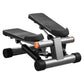 Stair Stepper, Mini Stepper for Exercise at Home, Hydraulic Fitness Stepper with Resistance Bands, Full Body Workout Cardio Equipment, Stair Climber with LCD Monitor, 330LBS Load Capacity