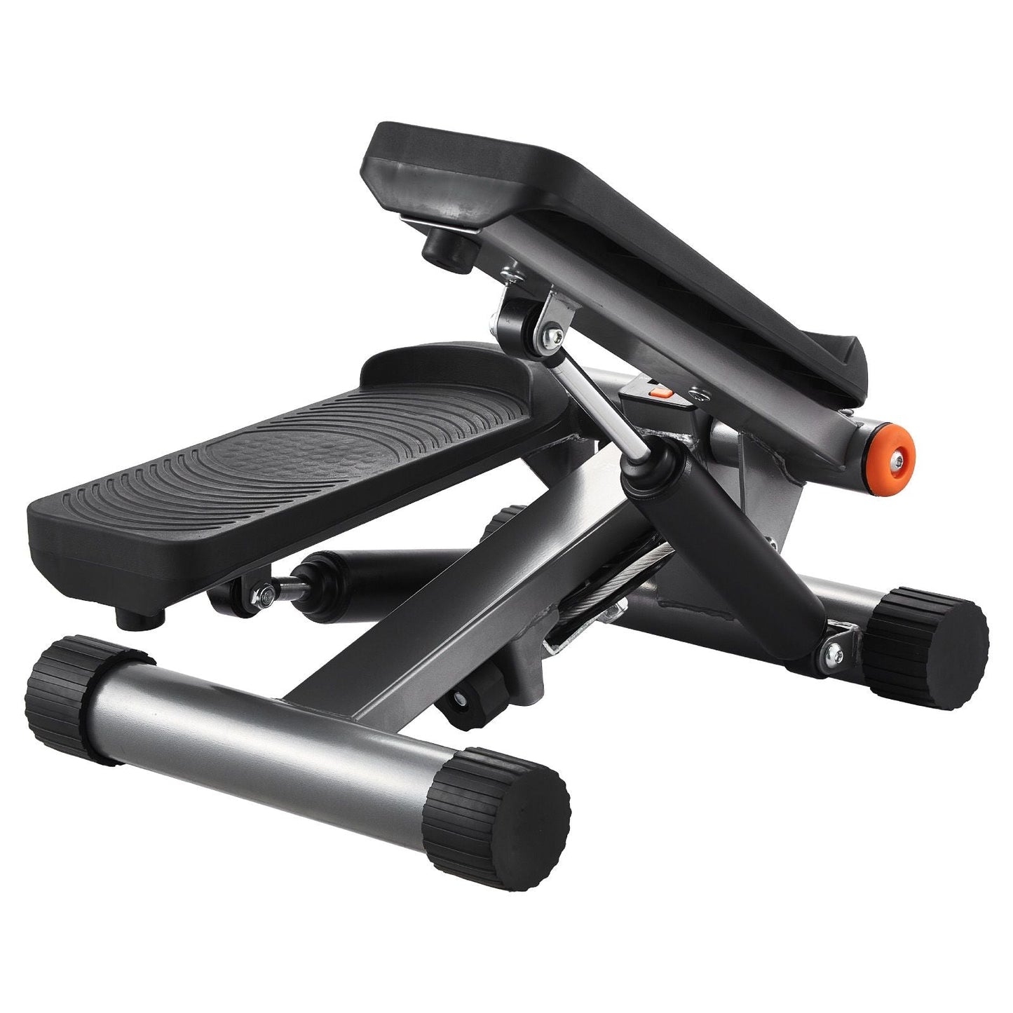 Stair Stepper, Mini Stepper for Exercise at Home, Hydraulic Fitness Stepper with Resistance Bands, Full Body Workout Cardio Equipment, Stair Climber with LCD Monitor, 330LBS Load Capacity