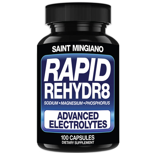 Rapid Rehydr8 Electrolyte Capsules for Muscle Recovery Hydration and Endurance